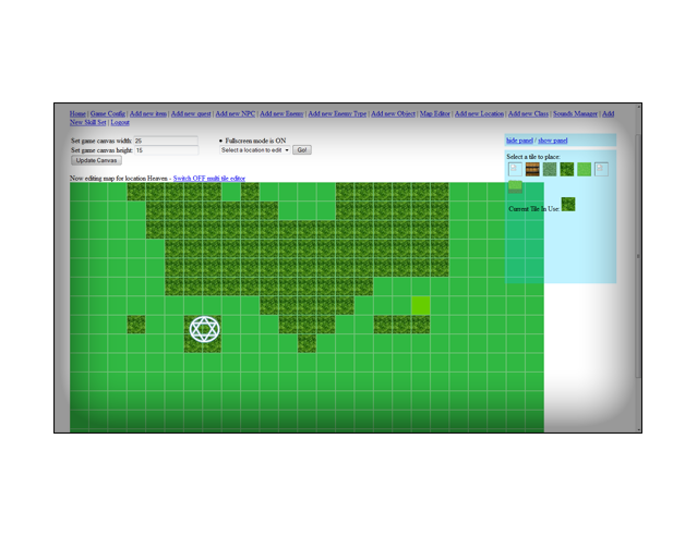 AJAX Map Editor