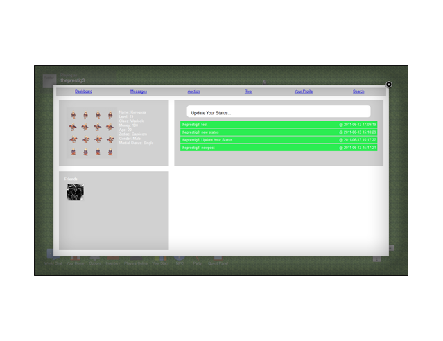In-Game Social Network